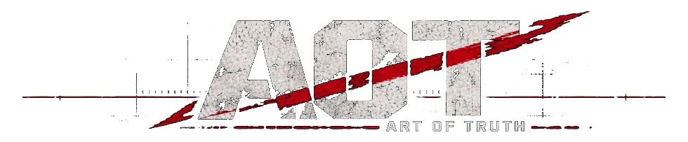 Art of Truth AOT logo with a red slash
