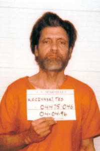 Ted Kaczynski, FBI-Fahndungsfoto