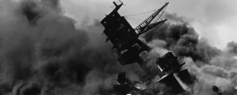 Pearl Harbor attack December 7 1941 historical photo