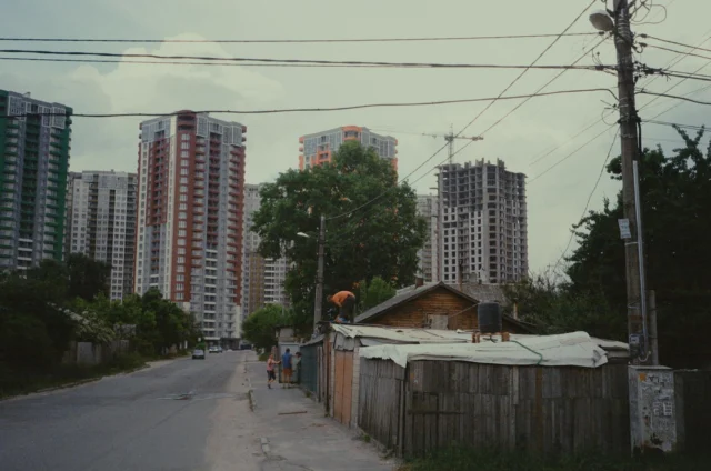 Contrasting urban neighborhoods illustrating the gap between poverty narratives and lived reality
