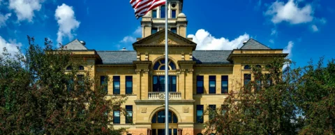 Supreme Court building where justices struck down tariffs in historic IEEPA ruling
