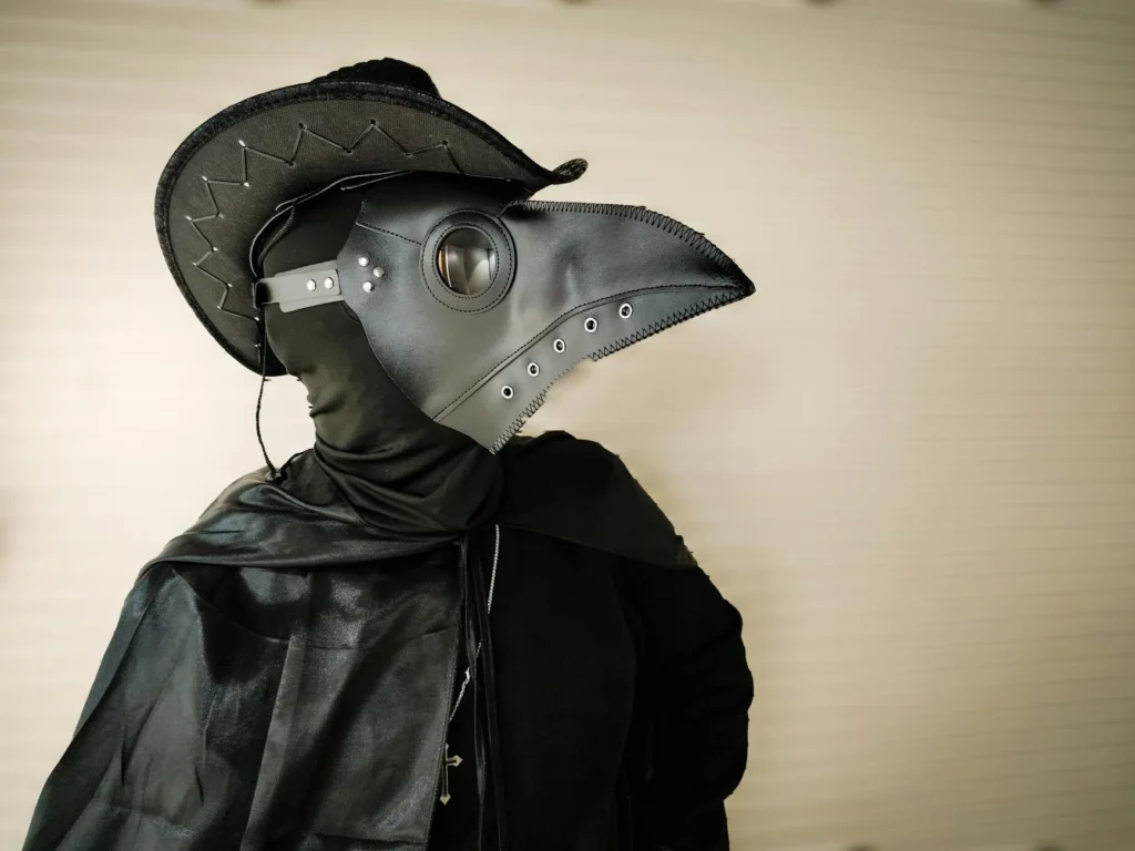 Ilustración medieval que representa la peste negra feudalismo y el impacto de la peste en la sociedad europea