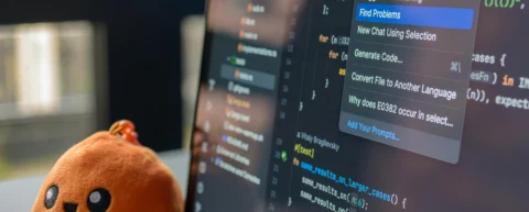 AI coding quality crisis with developers at computers showing wage disparity