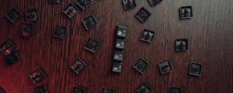 Computer screen showing password injection characters like quotes and semicolons breaking website security