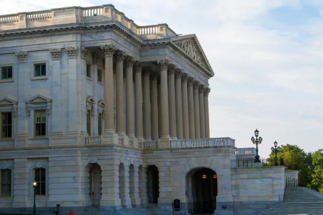 US Capitol building where the federal AI preemption debate is playing out