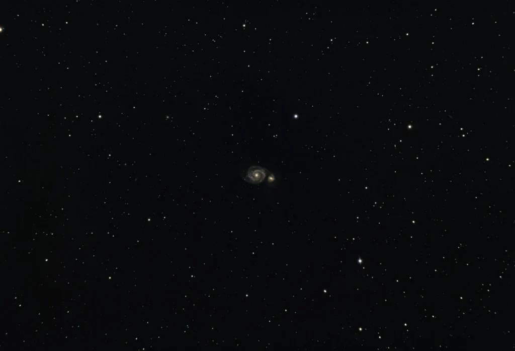 Galaxienhaufen mit Beweise für dunkle Materie durch Gravitationslinseneffekte