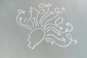 Brain science of humor and laughter theories illustration