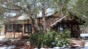 Oppenheimer House at Los Alamos, the wartime residence of J. Robert Oppenheimer
