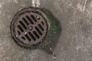 Congealed fat and debris illustrating the London fatberg crisis in city sewers