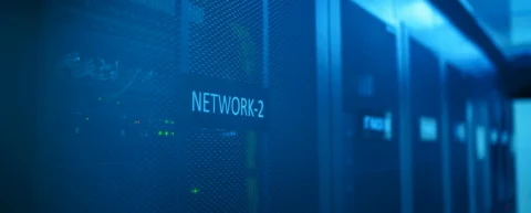 Data center representing sovereign wealth fund AI infrastructure investments