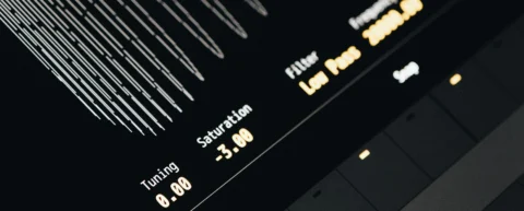 Sound wave visualization representing psychoacoustics marketing principles
