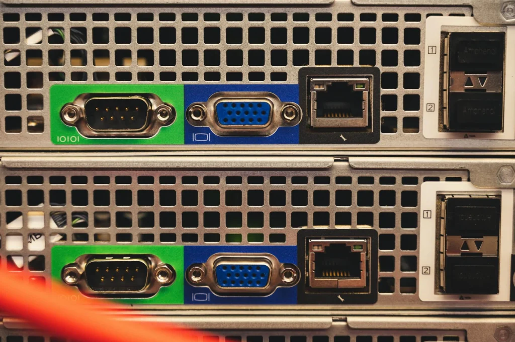 AI data centers connected to power grid infrastructure