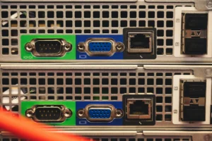 AI data centers connected to power grid infrastructure