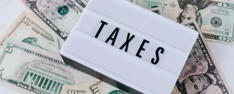 Illustration of global minimum tax enforcement and corporate profit shifting