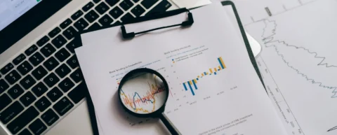 Cryptocurrency forensics visualization showing blockchain transaction analysis