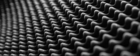 Sound wave visualization showing low frequency soundproofing challenges