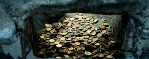 Central bank vault representing negative interest rates policy experiment