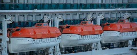 Cruise ship medical quarantine scene illustrating hantavirus cruise ship outbreak response