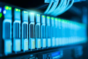 Modern data center representing sovereign cloud infrastructure