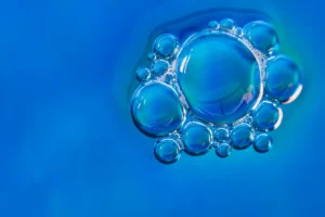 Soap bubbles demonstrating soap chemistry and molecular surface tension