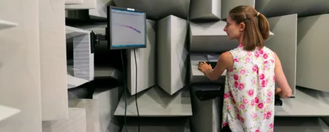 Sound waves visualization